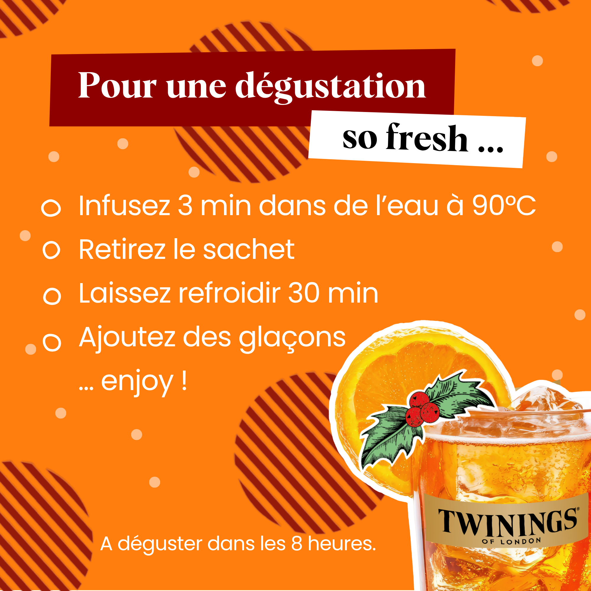 Thé Noir Saveur Orange Cannelle