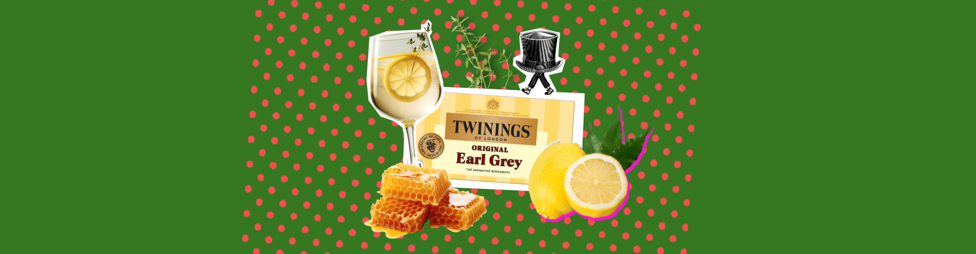 Earl Grey Spritzer – La boisson festive et pétillante