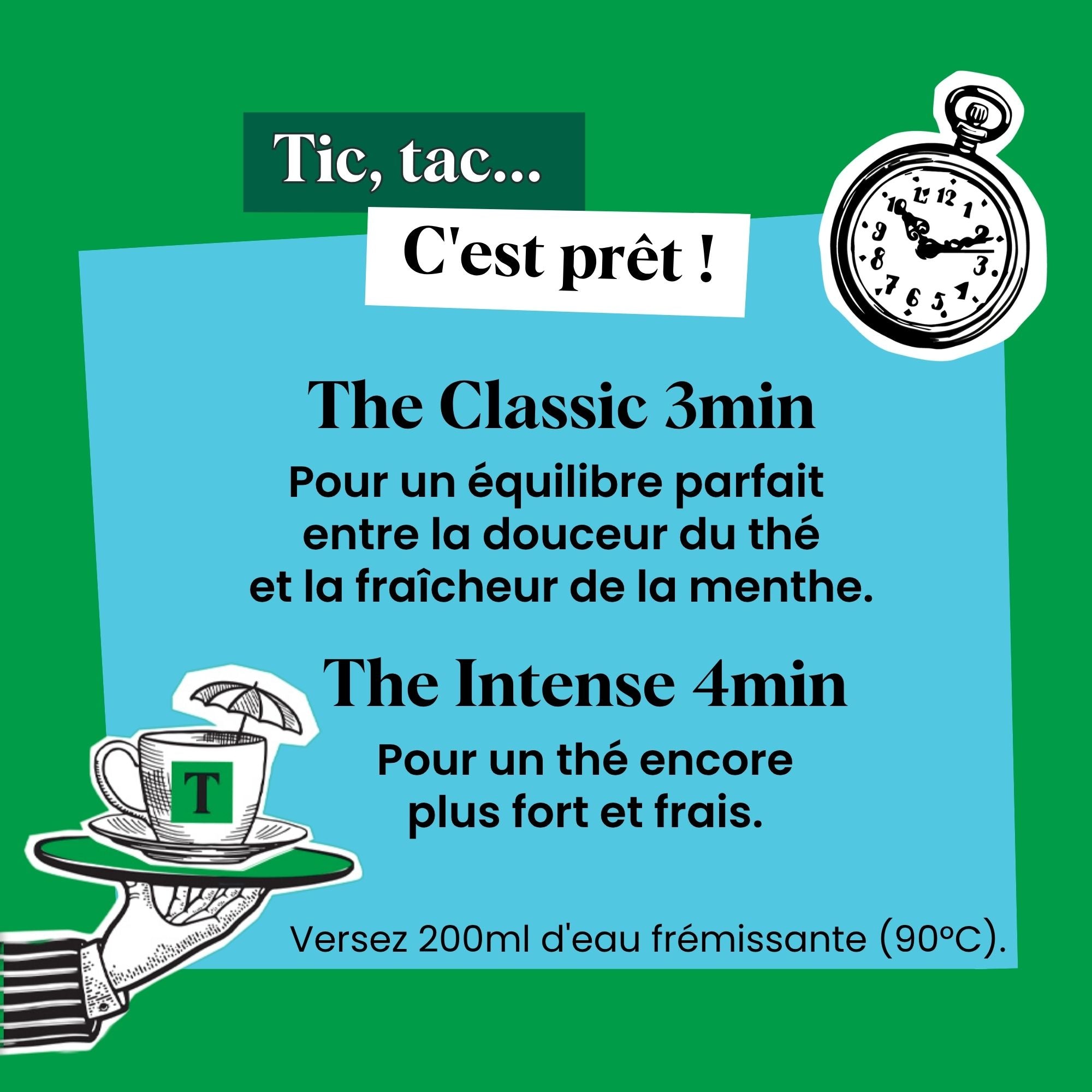 Thé Vert à la Menthe