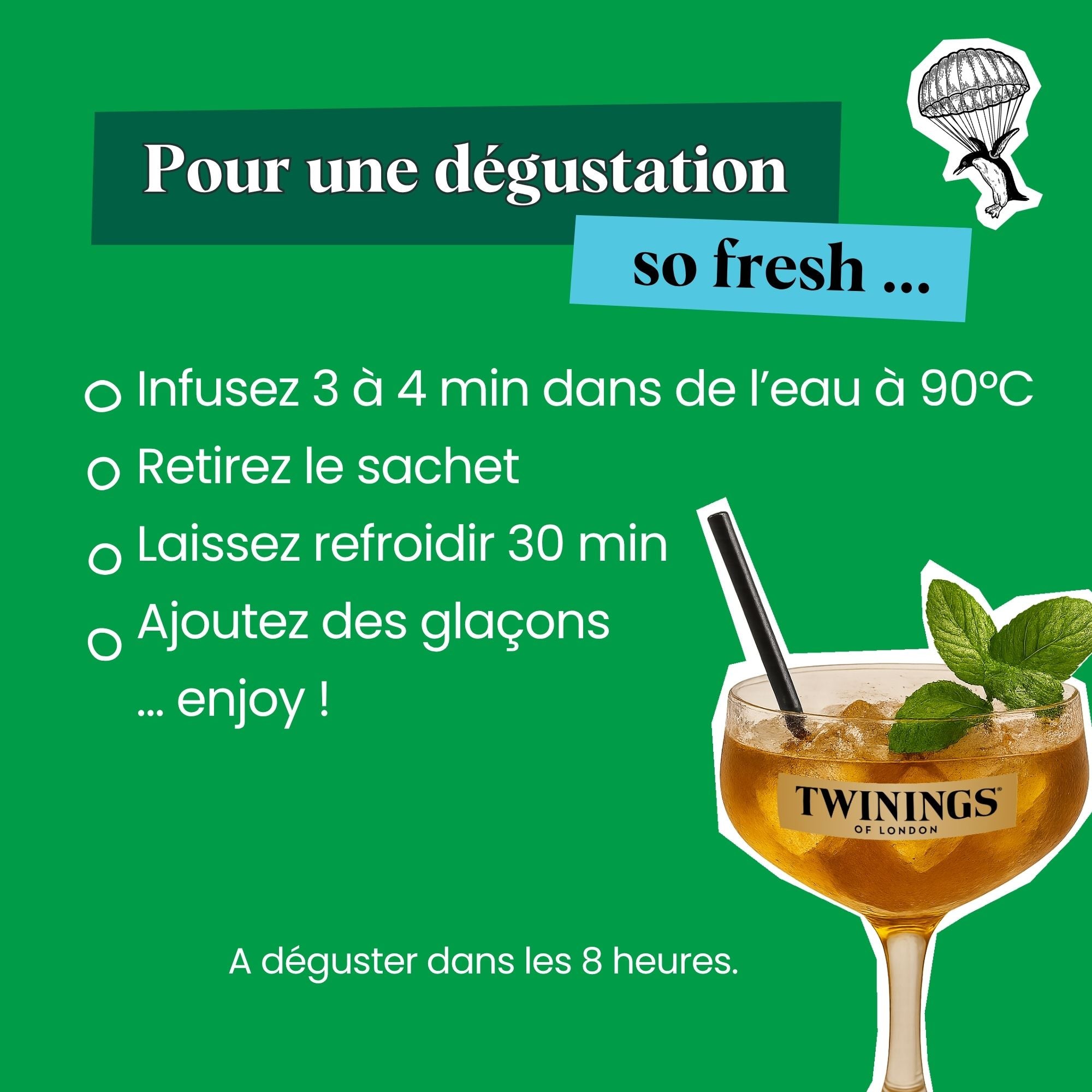 Thé Vert à la Menthe