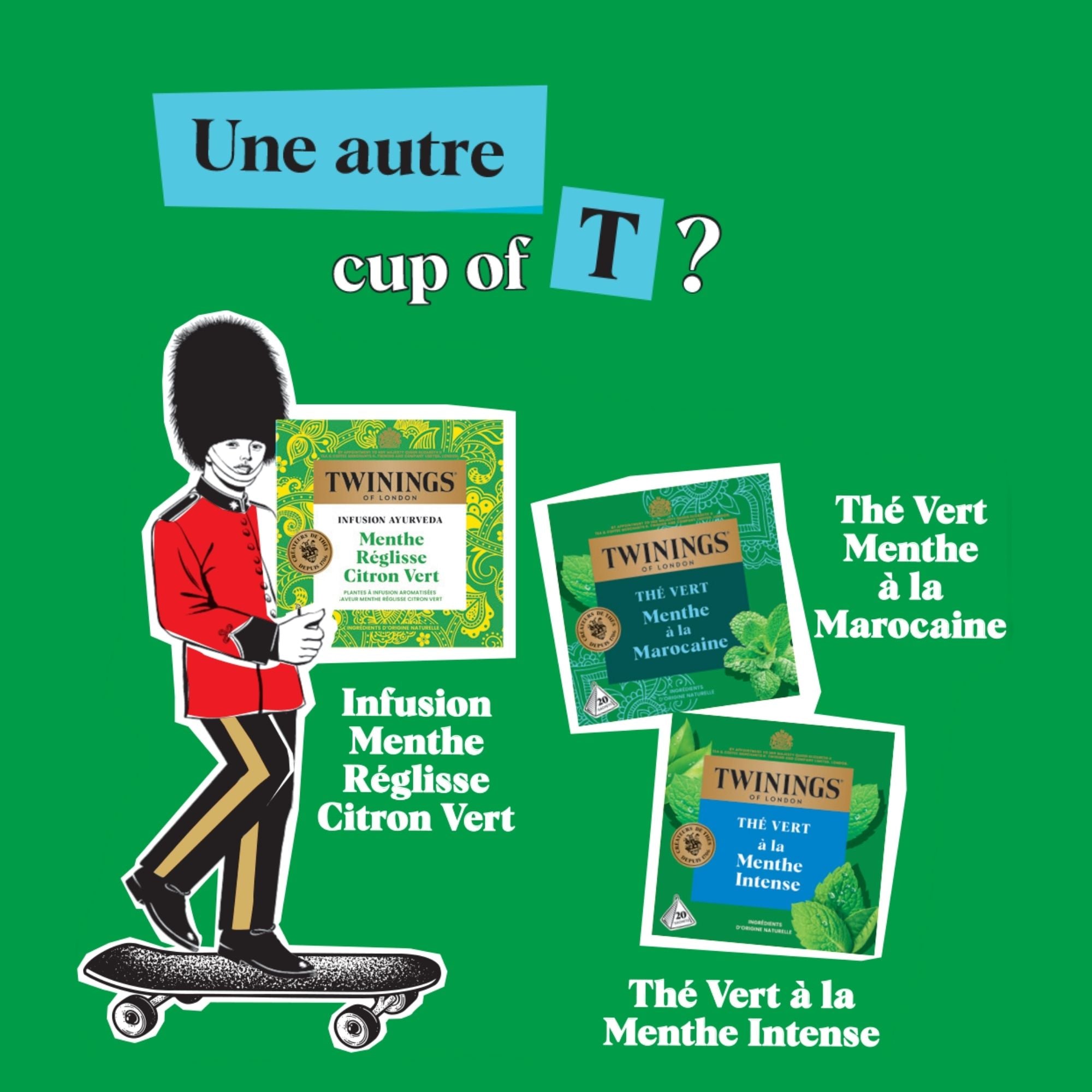 Thé Vert à la Menthe