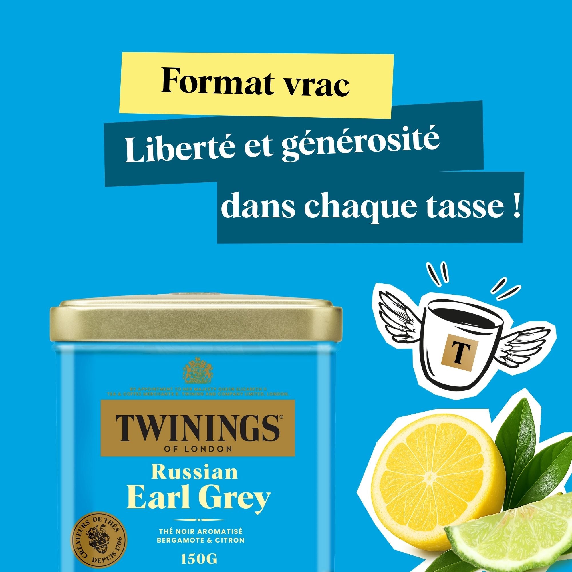 Thé en Vrac Russian Earl Grey