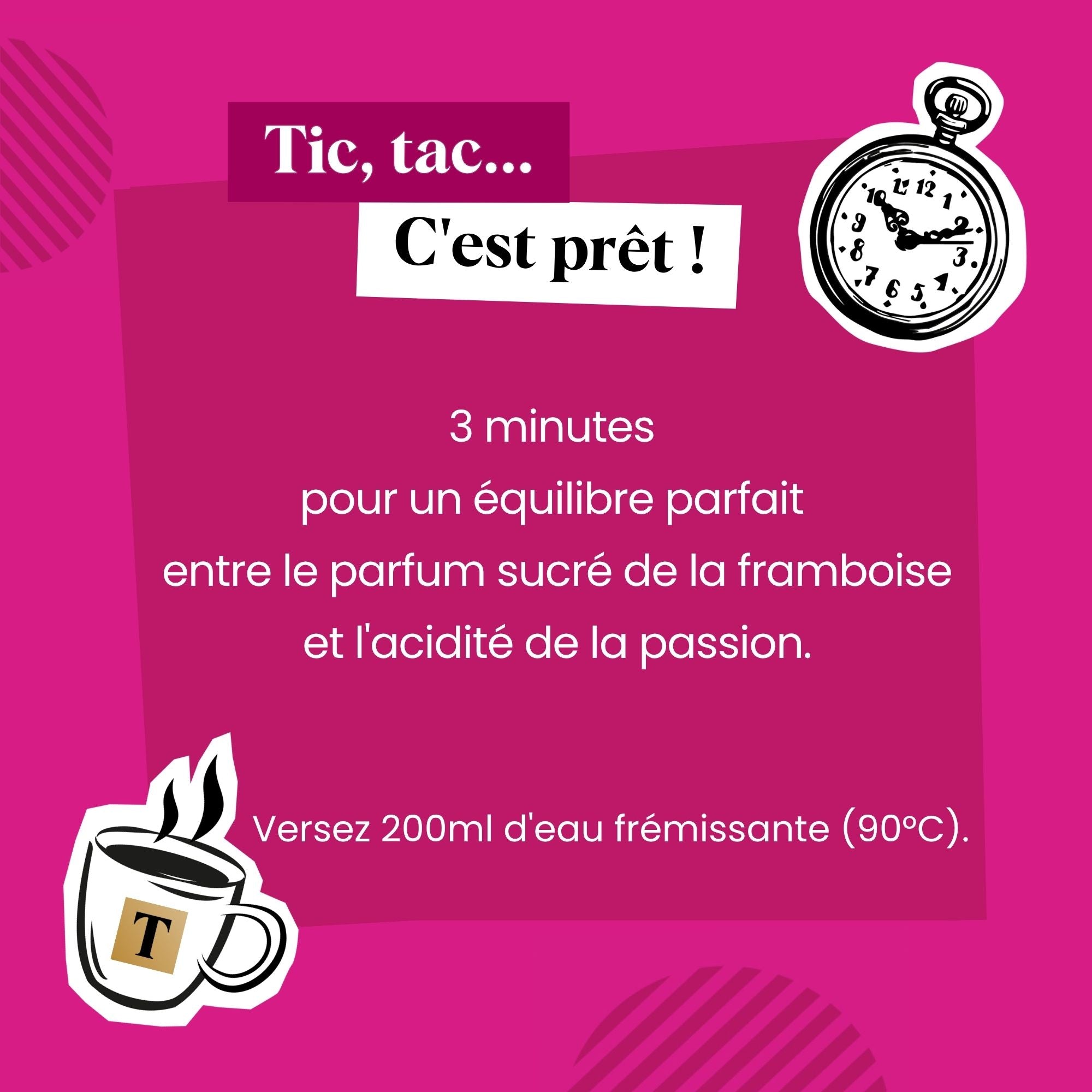 Thé Vert Saveur Framboise Passion