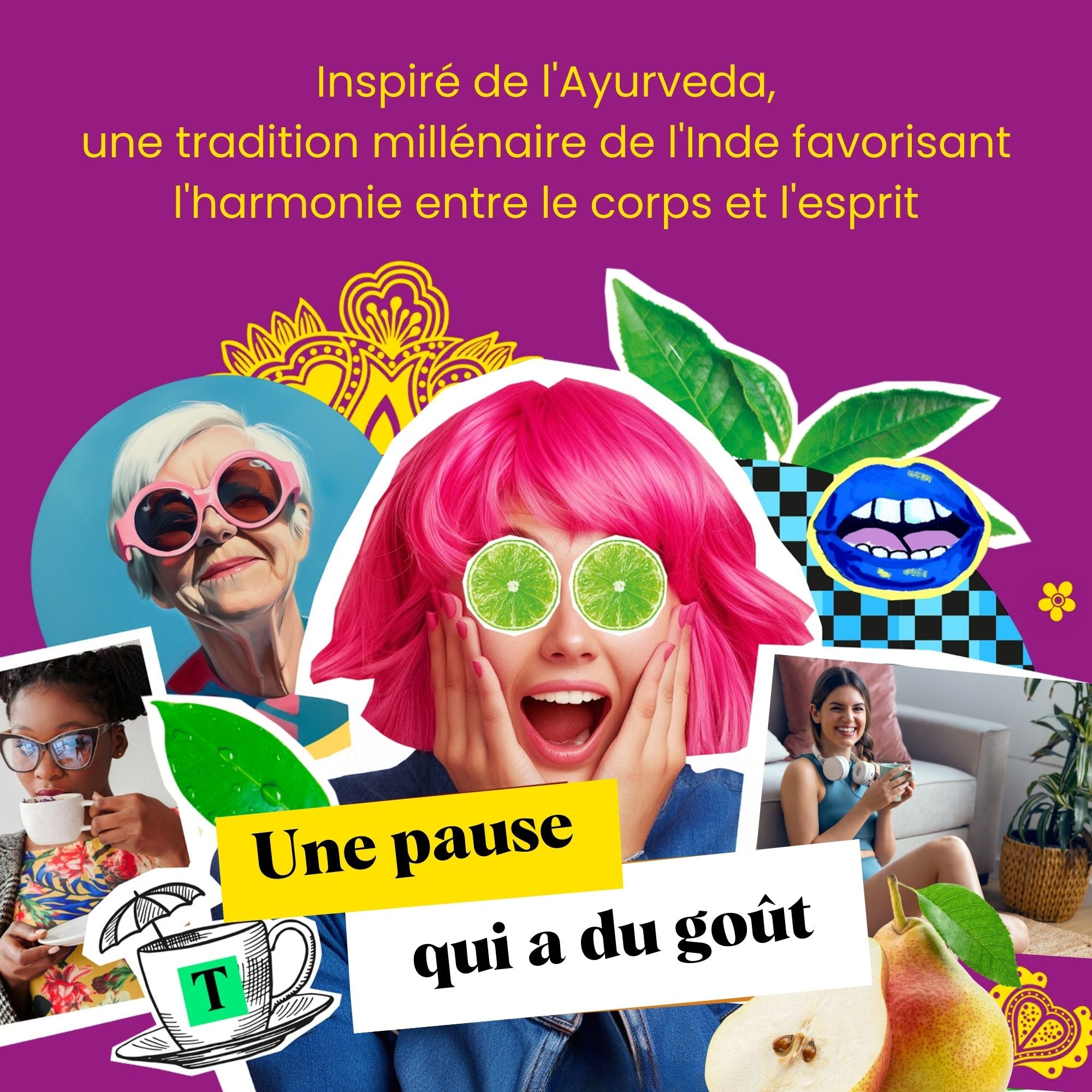 Infusion Ayurveda Poire Miel Cannelle