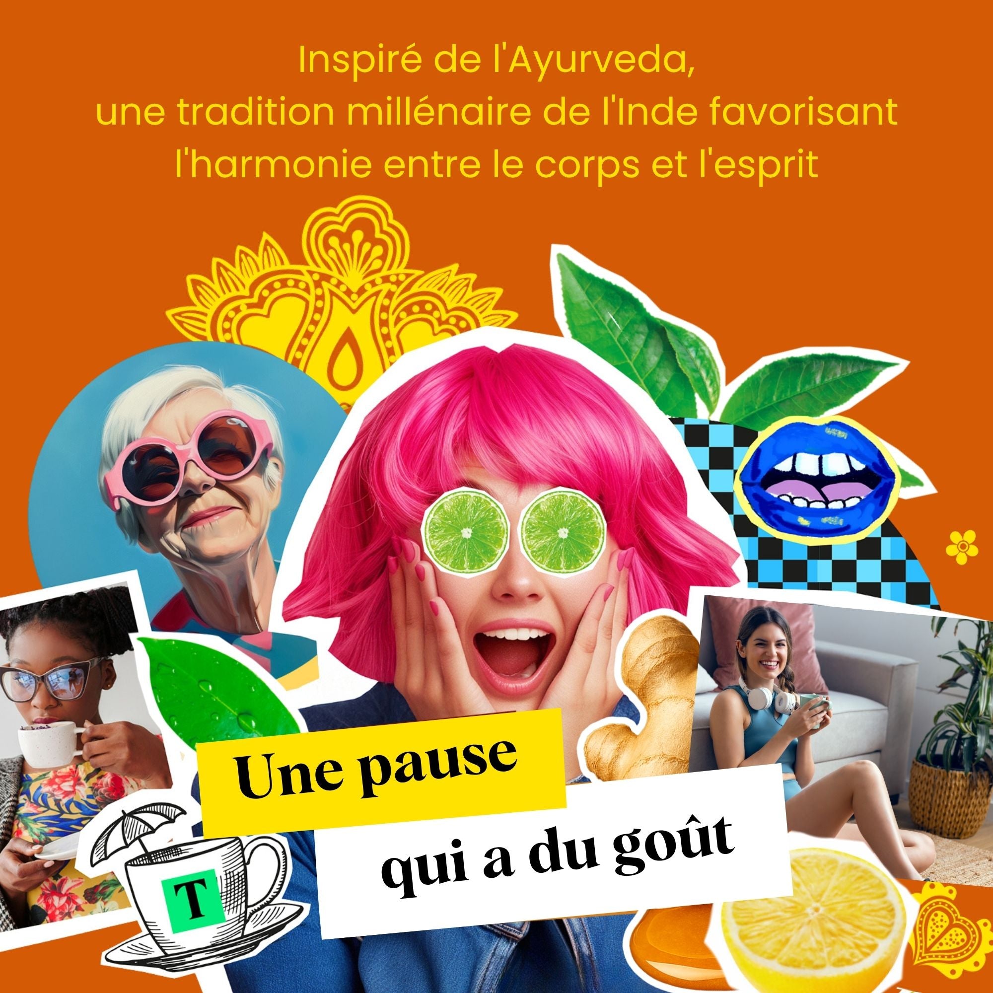 Infusion Ayurveda Gingembre Miel Citron