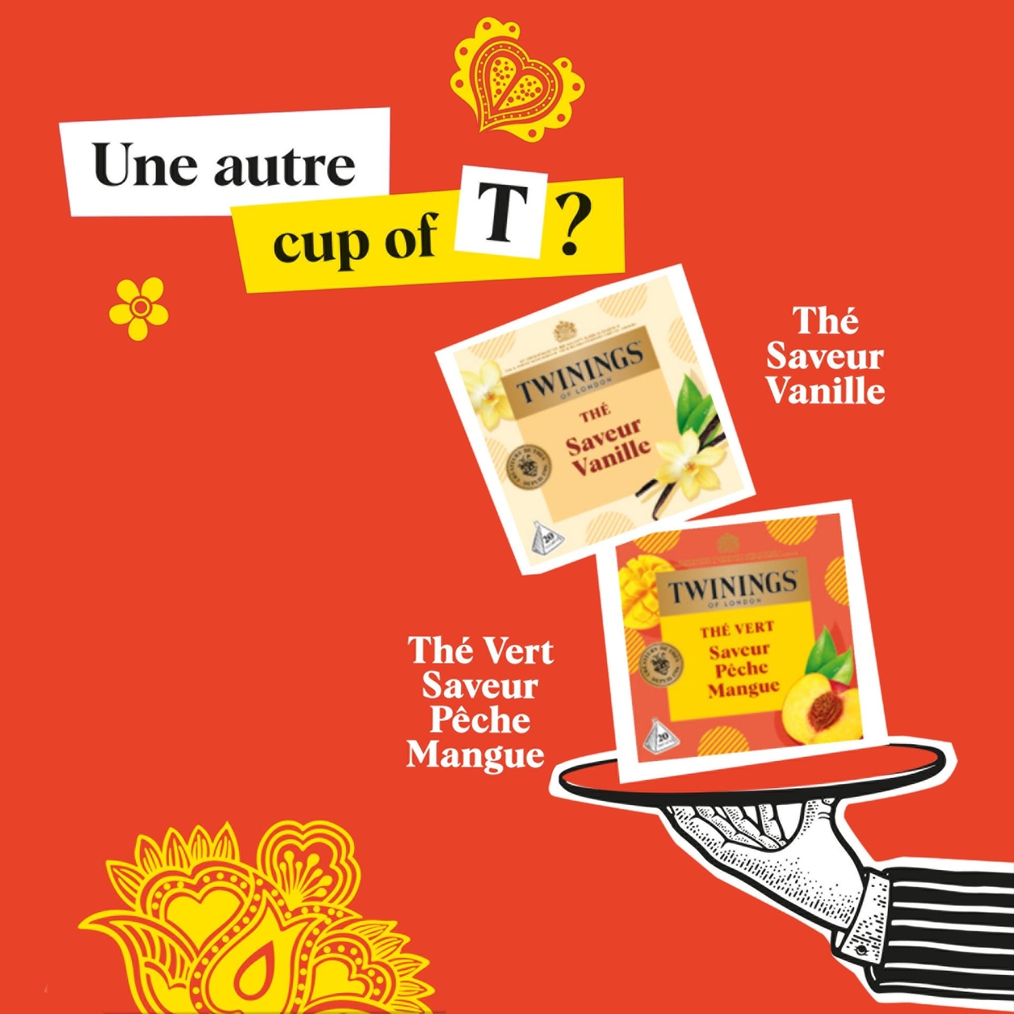 Infusion Ayurveda Pêche Vanille Fleur d'Oranger