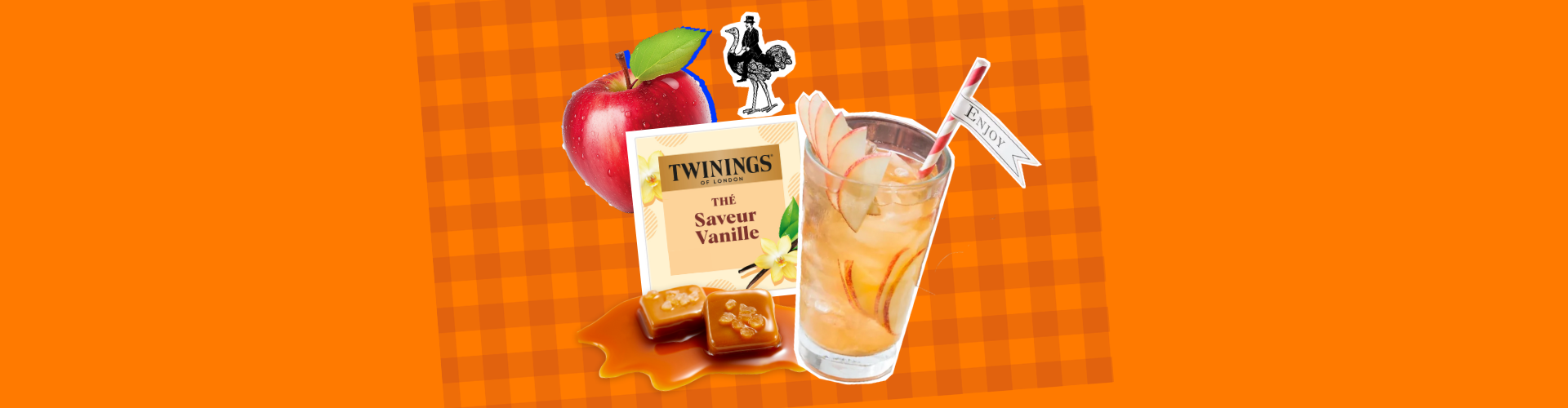 Caramel beurré salé et thé noir vanille