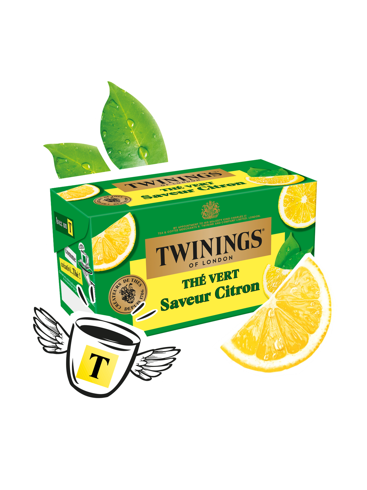 Thé Vert Saveur Citron