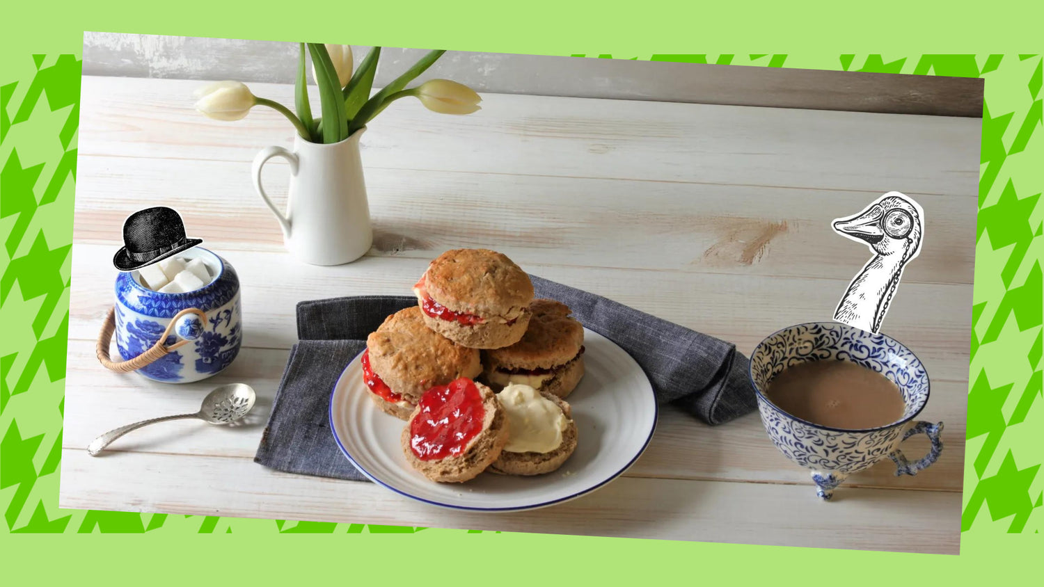 Les Scones Infusés au Thé : Un goûter So British!