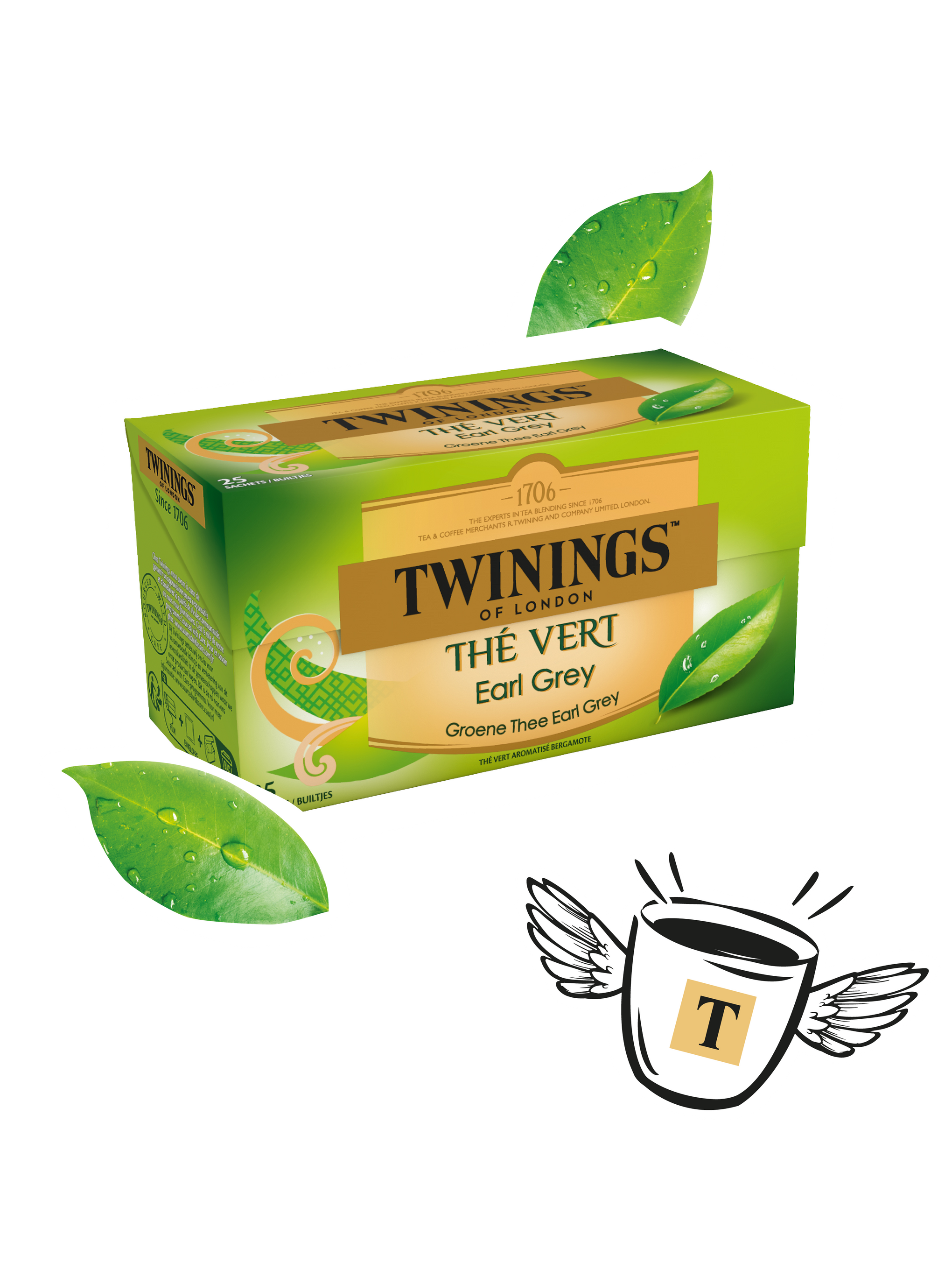 Thé Vert Earl Grey